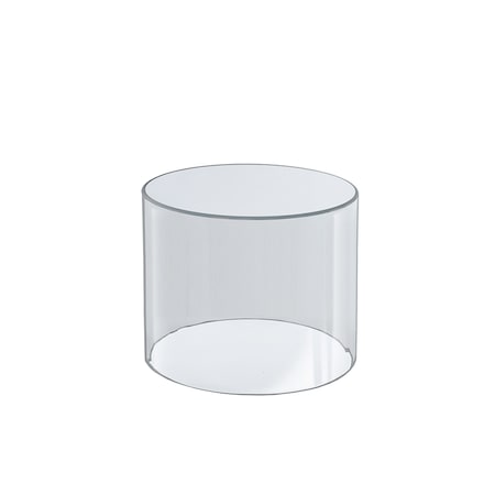 Azar Displays 6"W x 6"H Clear Acrylic Cylinder 556605